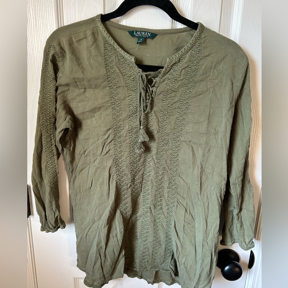 Women’s Ralph Lauren l/s Blouse